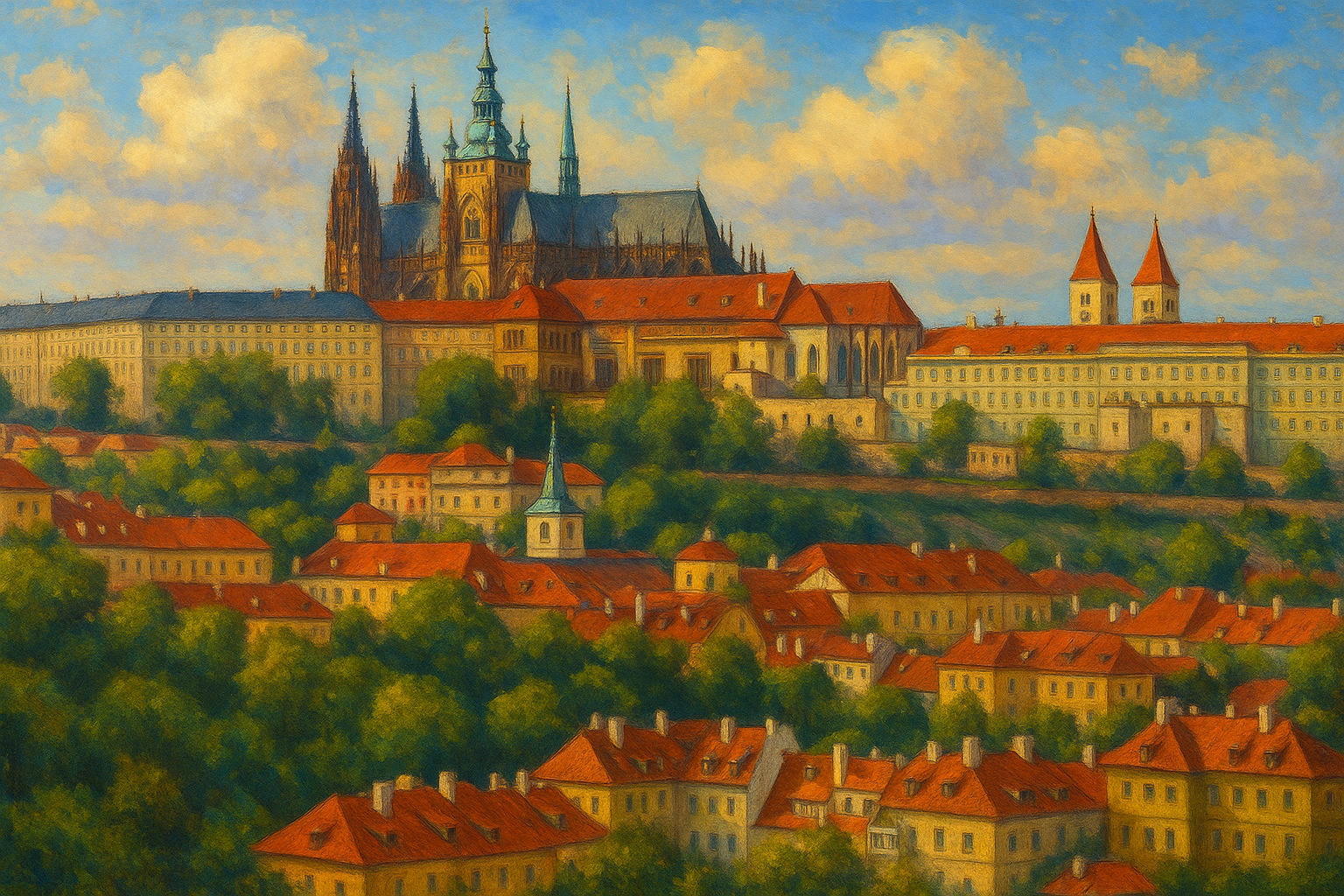 Intrigues au chateau de Prague